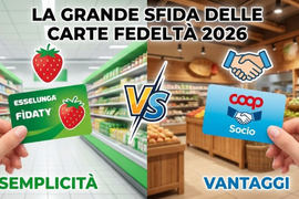 La Grande Sfida delle Carte Fedeltà 2026: Esselunga Fìdaty vs. Coop Socio. Con quale risparmi davvero?