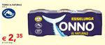 TONNO AL NATURALE 3x56 g in offerta