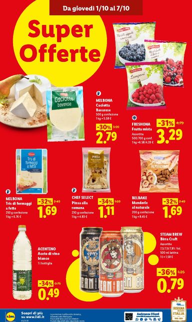 Volantino Lidl - Lidl - Nuova apertura - Maerne di Martellago valido dal 01/10 al 07/10 - pagina 8