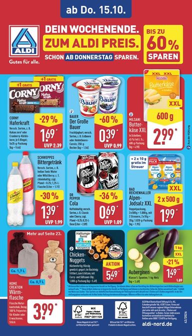 Prospekt ALDI Nord - ALDI NORD gültig ab 12.10. bis 17.10. - seite 38