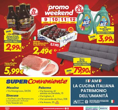 Volantino Super Conveniente - Super Conveniente - Messina, Siracusa, Palermo valido dal 02/10 al 12/10 - pagina 28