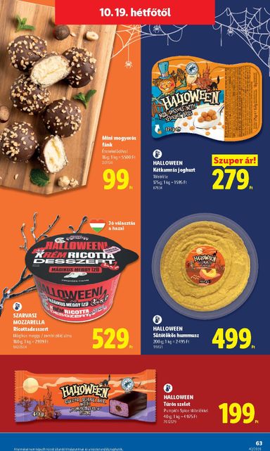 Akciós újság Lidl - Lidl érvényes 10.15.-tól 10.21.-ig - 63 oldal