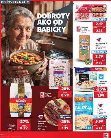 Leták Kaufland - Kaufland od 24.09. do 30.09. - strana 32