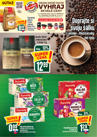 Leták COOP Jednota - COOP Jednota - Tempo od 01.10. do 07.10. - strana 45