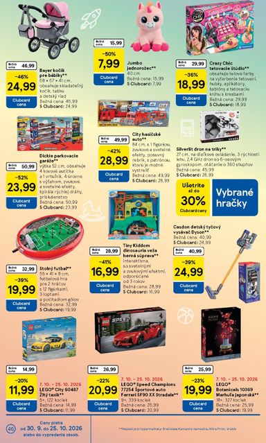 Leták Tesco - Tesco od 07.10. do 13.10. - strana 46