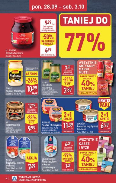 Gazetka ALDI - ALDI od 28.09. do 03.10. - strona 20