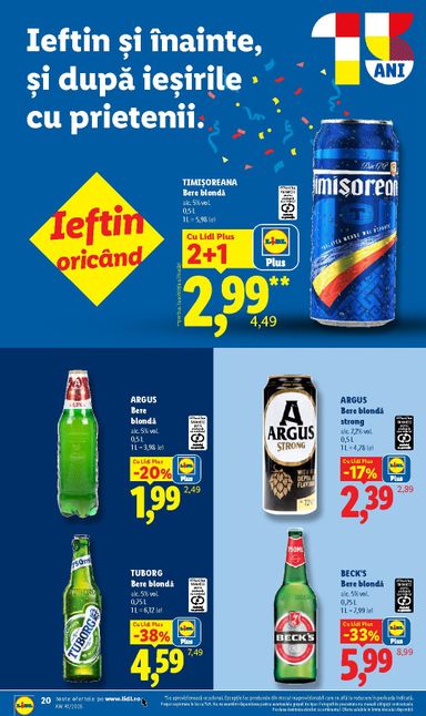 Catalogul Lidl - Lidl de la 05.10. până la 11.10. - pagina 20