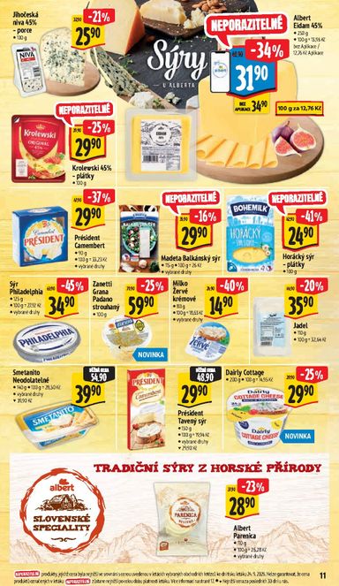 Leták Albert - Albert Supermarket od 30.09. do 06.10. - strana 21