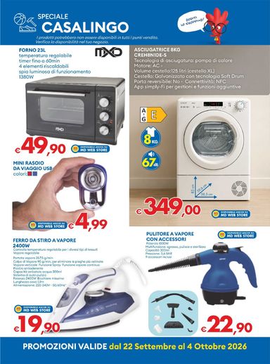 Volantino MD - MD valido dal 22/09 al 04/10 - pagina 30