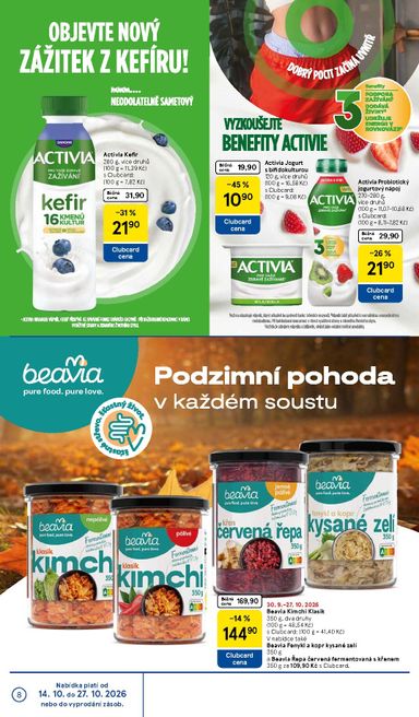 Leták Tesco - Tesco - Značky, které máte rádi od 30.09. do 27.10. - strana 8