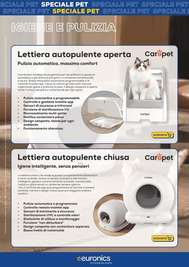 Volantino Euronics - Euronics - Speciale Pet valido dal 05/05 al 30/10 - pagina 7