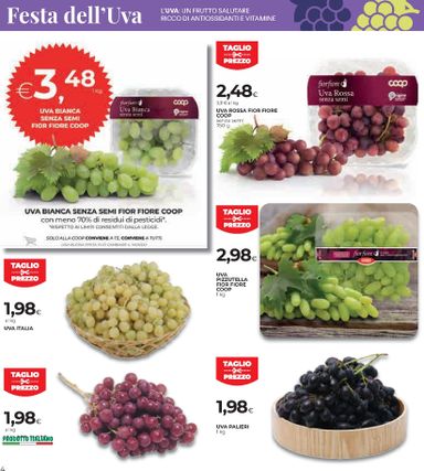 Volantino Coop - Coop valido dal 24/09 al 07/10 - pagina 4