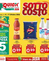 Sisa Quick valido da giovedì 08/10/2026
