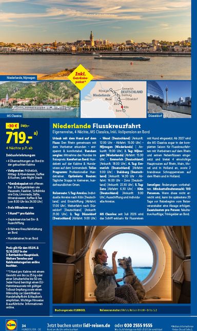 Prospekt Lidl - Lidl - Urlaub mit Hund gültig ab 29.07. bis 31.12. - seite 34