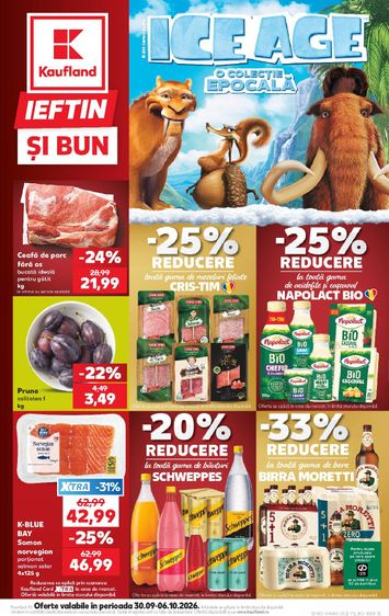 Catalogul Kaufland - Kaufland de la 30.09. până la 06.10. - pagina 1