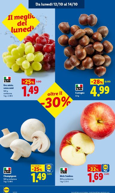Volantino Lidl - Lidl - Fresca e conveniente valido dal 08/10 al 14/10 - pagina 6