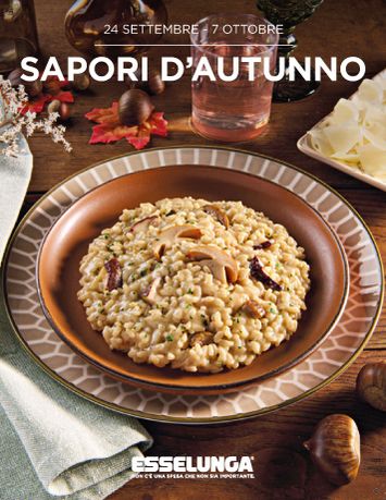 Volantino Esselunga - Esselunga - Catalogo d'Autunno valido dal 24/09 al 07/10 - pagina 1