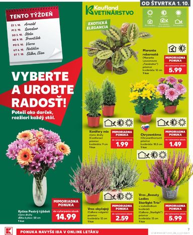 Leták Kaufland - Kaufland od 01.10. do 07.10. - strana 7