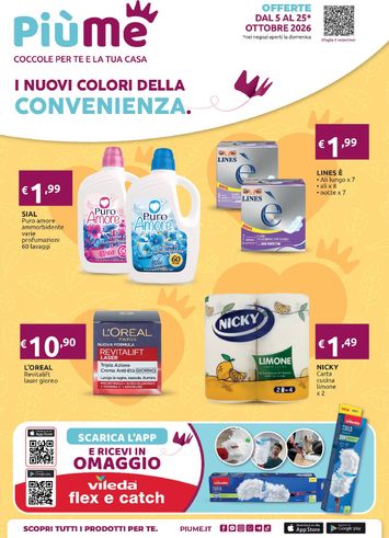Volantino Piùme - Piùme valido dal 05/10 al 25/10 - pagina 1