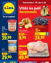 Lidl leták od čtvrtka 01.10.