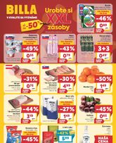 Billa leták platný od stredy 30.09.
