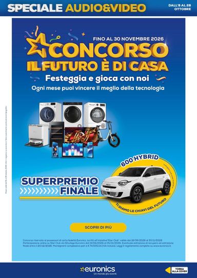 Volantino Euronics - Euronics - Audio Video valido dal 08/10 al 28/10 - pagina 4