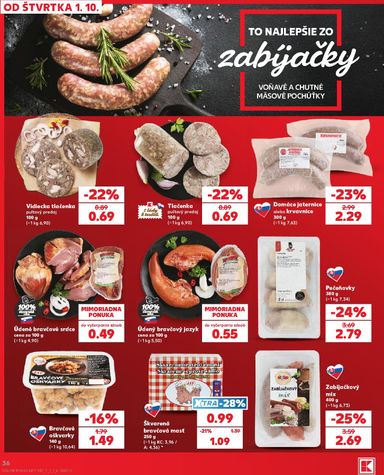 Leták Kaufland - Kaufland od 01.10. do 07.10. - strana 36