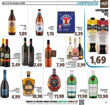 Volantino Eté - Eté - Prime valido dal 02/10 al 12/10 - pagina 21
