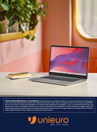 Volantino Unieuro - Unieuro - Speciale Chromebook valido dal 12/10 al 28/10 - pagina 8
