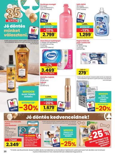 Akciós újság Spar - SPAR érvényes 10.08.-tól 10.14.-ig - 20 oldal