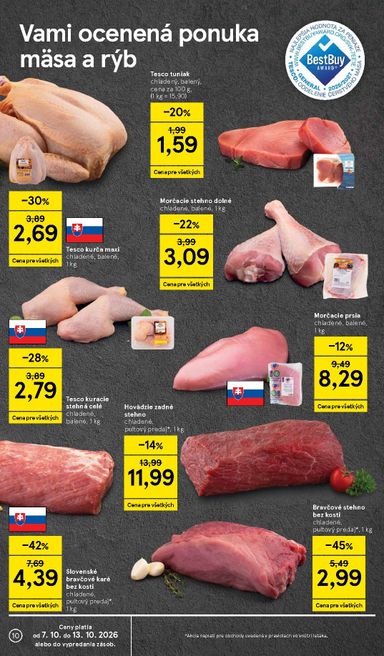 Leták Tesco - Tesco od 07.10. do 13.10. - strana 10