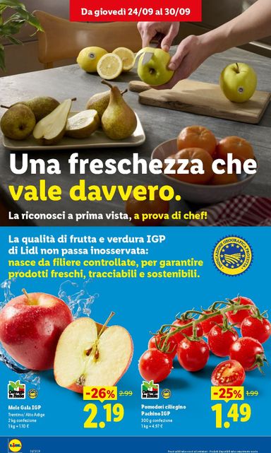 Volantino Lidl - Lidl - Fresca e conveniente valido dal 24/09 al 30/09 - pagina 4