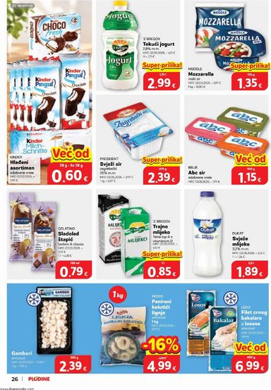 Katalog Plodine - Plodine vrijedi od 23.09. do 29.09. - stranica 26