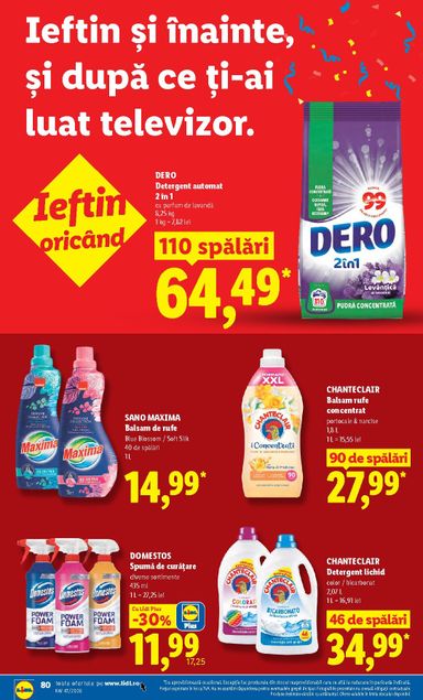 Catalogul Lidl - Lidl de la 05.10. până la 11.10. - pagina 80