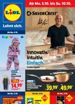 Lidl-Prospekt von Montag 05.10.