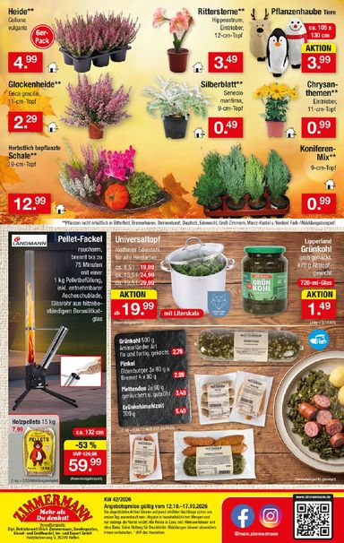 Prospekt Zimmermann - Zimmermann gültig ab 12.10. bis 17.10. - seite 16