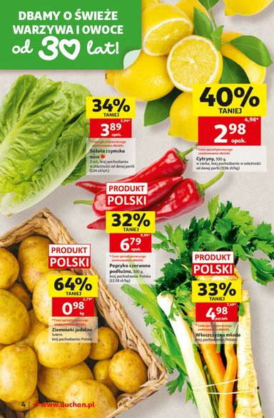 Gazetka Auchan - Supermarket Auchan od 01.10. do 07.10. - strona 4