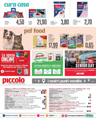 Volantino Piccolo - Piccolo - Offerte speciali valido dal 28/09 al 11/10 - pagina 8