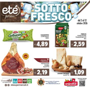 Volantino Eté - Eté - Prime valido dal 02/10 al 12/10 - pagina 1