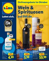 Lidl - Wein & Spirituosen-Prospekt gültig ab Donnerstag 01.10.2026