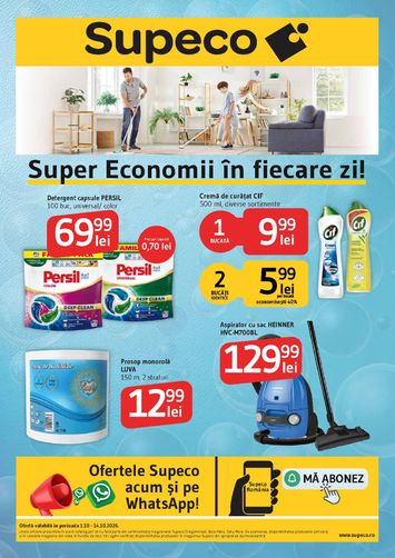 Catalogul Supeco - Supeco - Curatenie de la 01.10. până la 14.10. - pagina 1