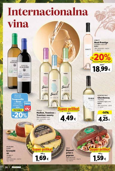 Katalog Plodine - Plodine - Vinski putopis vrijedi od 24.09. do 07.10. - stranica 26