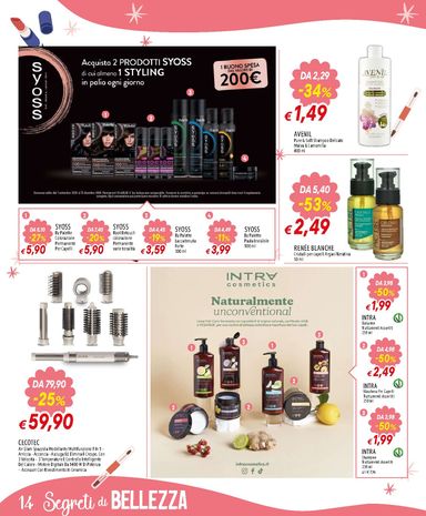 Volantino Galassia - Galassia - Segreti di bellezza valido dal 01/10 al 28/10 - pagina 14