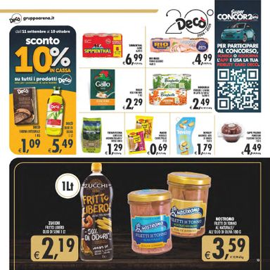 Volantino Decò - Decò - Gourmet valido dal 02/10 al 12/10 - pagina 13