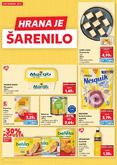 Katalog Kaufland - Kaufland - Ti si naš broj 1 vrijedi od 30.09. do 06.10. - stranica 6