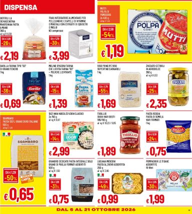 Volantino Galassia - Galassia - Buono Spesa 20% valido dal 30/09 al 21/10 - pagina 19