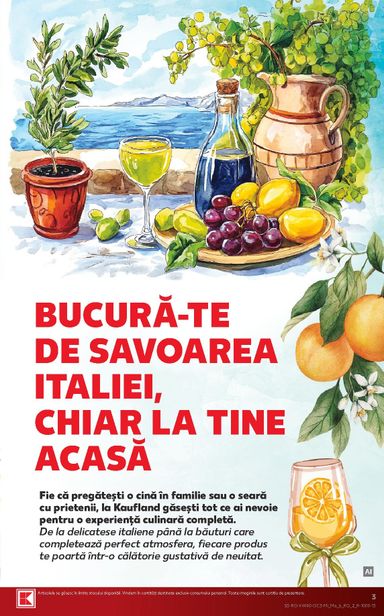 Catalogul Kaufland - Kaufland - Ciao Italia de la 30.09. până la 06.10. - pagina 3