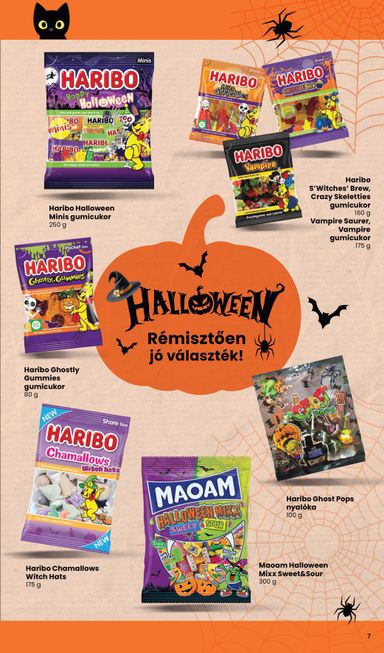 Akciós újság Spar - SPAR - Halloween katalógus érvényes 10.01.-tól 10.31.-ig - 7 oldal