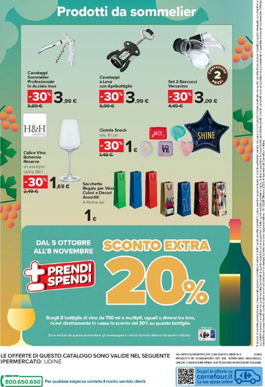 Volantino Carrefour - Carrefour - Catalogo vini valido dal 05/10 al 08/11 - pagina 32