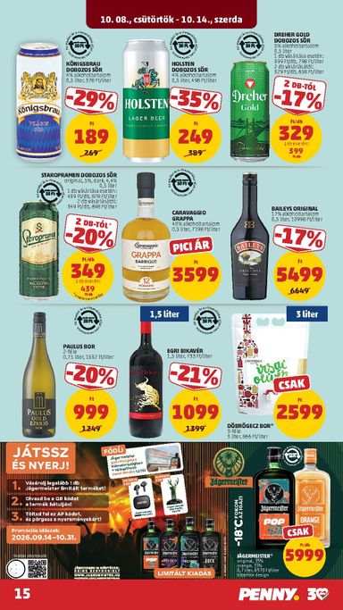 Akciós újság PENNY - PENNY érvényes 10.08.-tól 10.14.-ig - 19 oldal